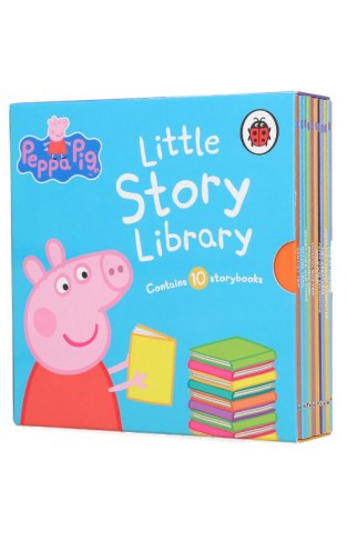 Peppa Pig Little Story Library Mini 10-Book Slipcase